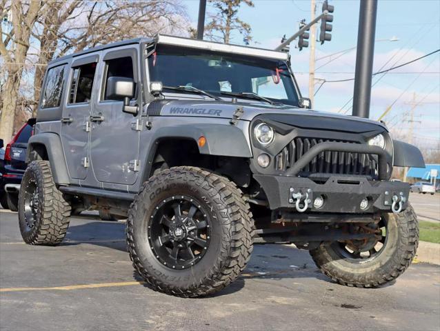 used 2016 Jeep Wrangler Unlimited car, priced at $18,995