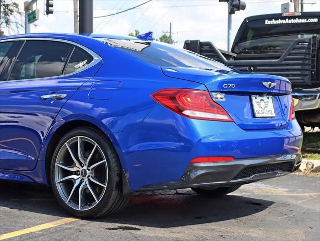 used 2019 Genesis G70 car, priced at $22,495