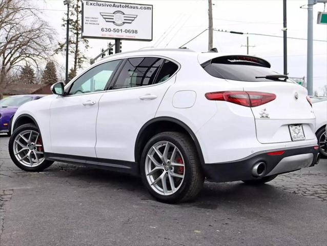 used 2018 Alfa Romeo Stelvio car, priced at $17,995