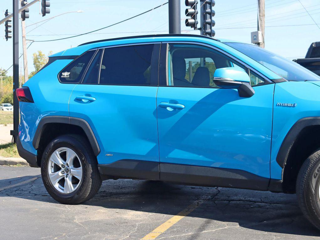 used 2021 Toyota RAV4 Hybrid car, priced at $21,995