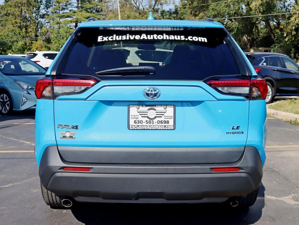 used 2021 Toyota RAV4 Hybrid car, priced at $21,995