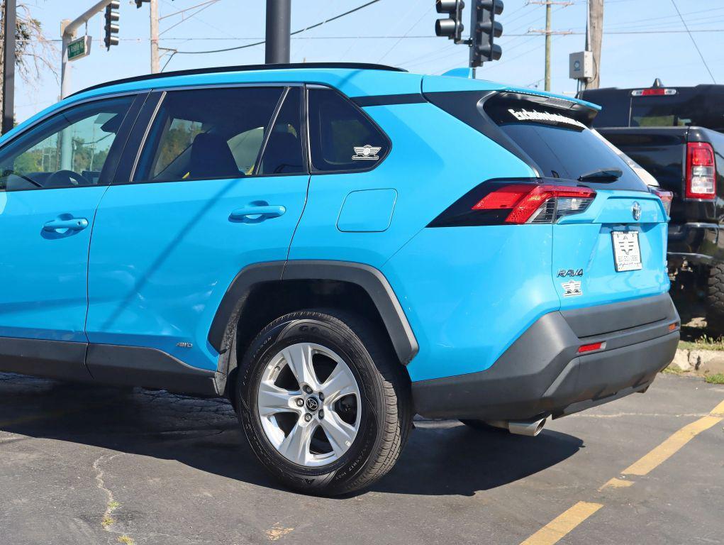 used 2021 Toyota RAV4 Hybrid car, priced at $21,995