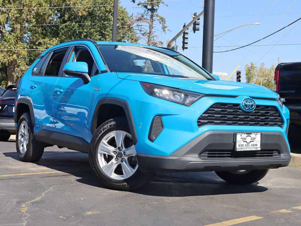 used 2021 Toyota RAV4 Hybrid car, priced at $21,995