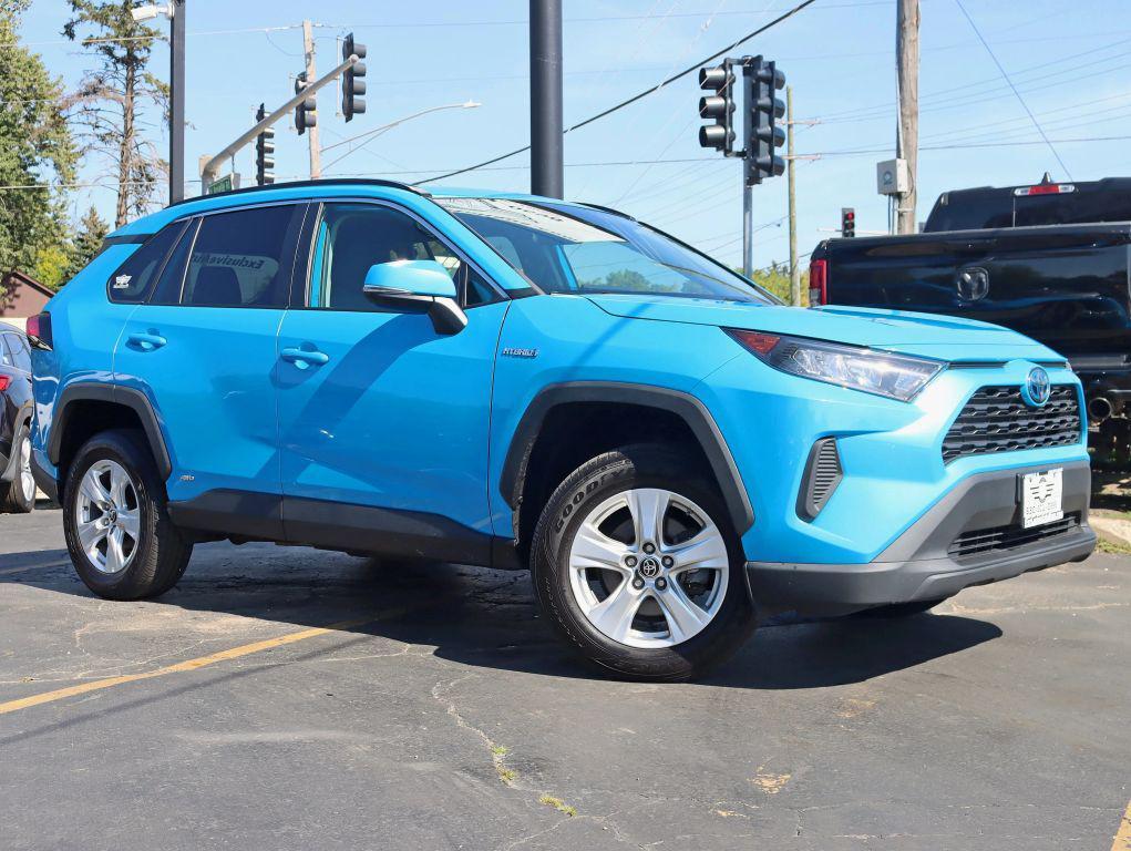 used 2021 Toyota RAV4 Hybrid car, priced at $21,995