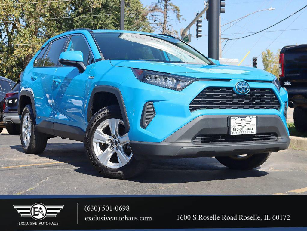 used 2021 Toyota RAV4 Hybrid car, priced at $21,995