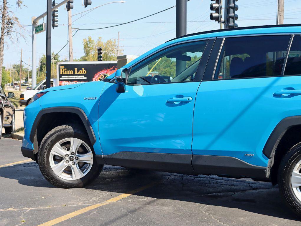 used 2021 Toyota RAV4 Hybrid car, priced at $21,995