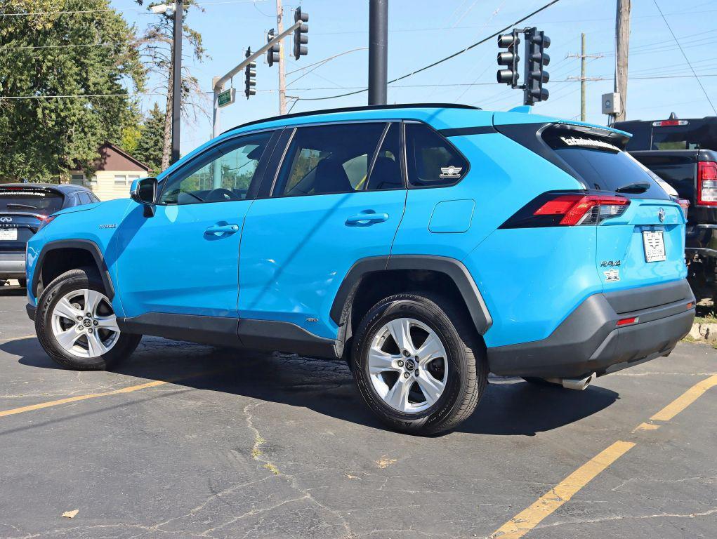 used 2021 Toyota RAV4 Hybrid car, priced at $21,995