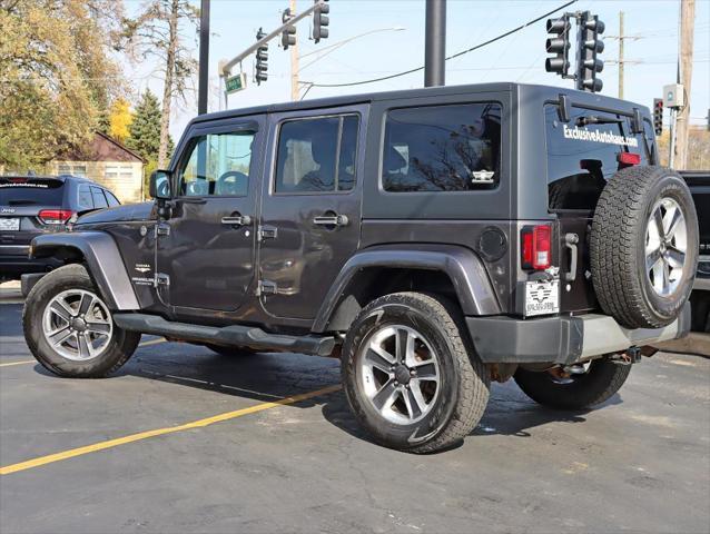 used 2014 Jeep Wrangler Unlimited car, priced at $17,495