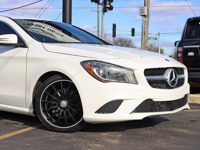 used 2014 Mercedes-Benz CLA-Class car, priced at $11,995