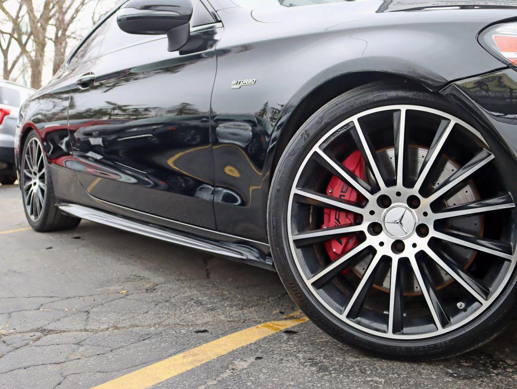 used 2017 Mercedes-Benz AMG C 43 car, priced at $28,995