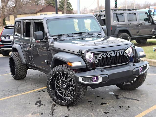 used 2021 Jeep Wrangler Unlimited car, priced at $27,995