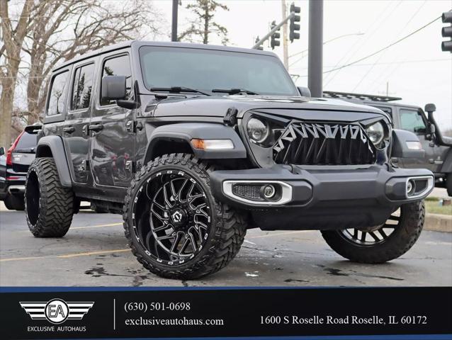 used 2021 Jeep Wrangler Unlimited car, priced at $26,995