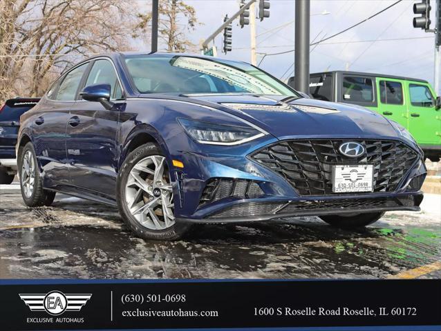 used 2021 Hyundai Sonata car, priced at $16,495