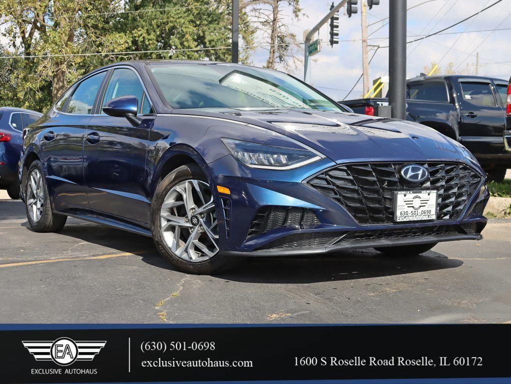 used 2021 Hyundai Sonata car, priced at $14,495