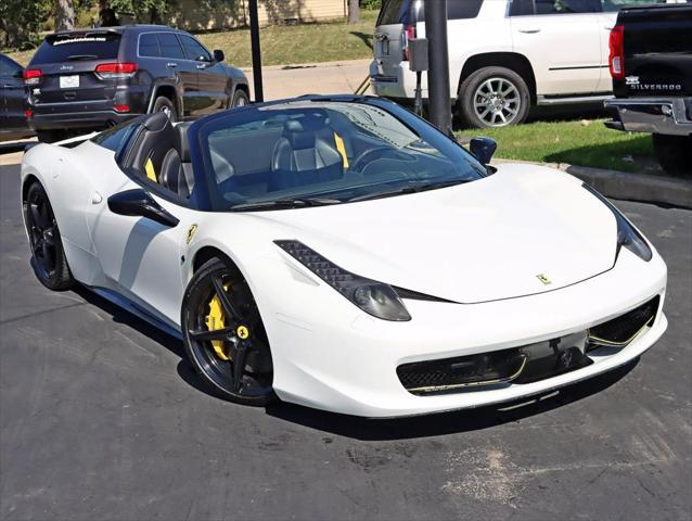 used 2013 Ferrari 458 Spider car, priced at $199,995