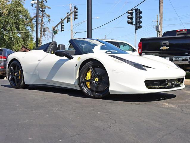 used 2013 Ferrari 458 Spider car, priced at $199,995