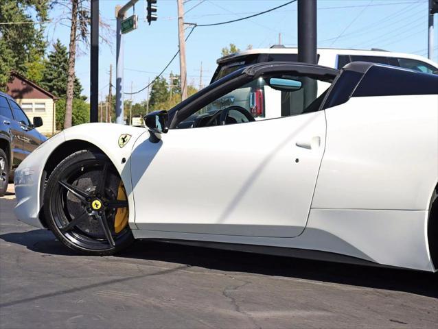 used 2013 Ferrari 458 Spider car, priced at $199,995