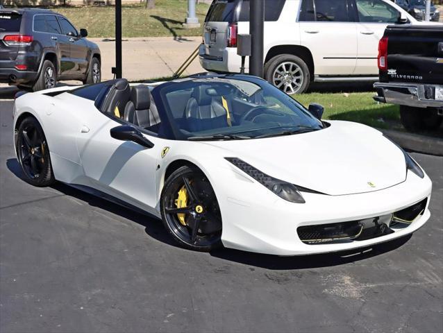 used 2013 Ferrari 458 Spider car, priced at $199,995