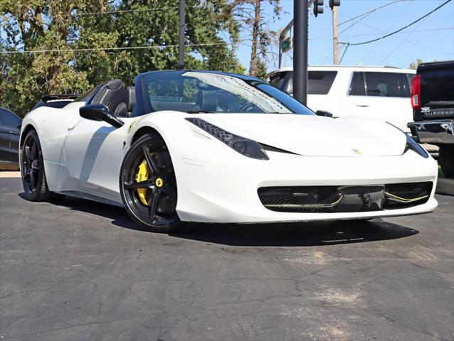 used 2013 Ferrari 458 Spider car, priced at $199,995