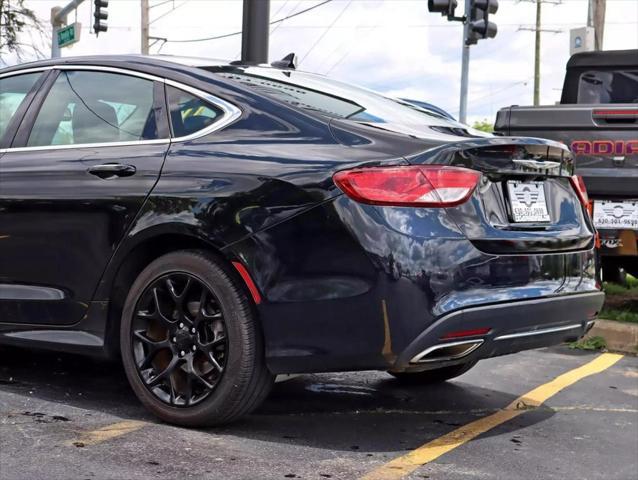 used 2015 Chrysler 200 car, priced at $12,995