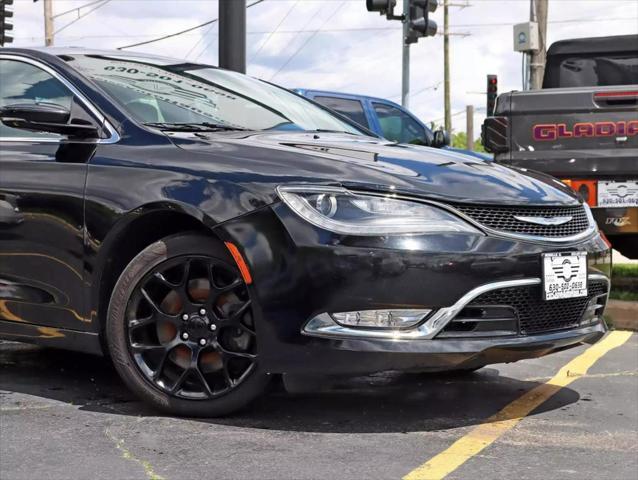 used 2015 Chrysler 200 car, priced at $12,995