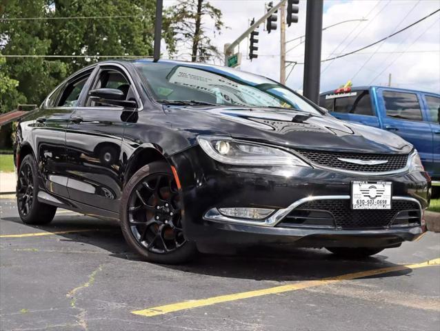 used 2015 Chrysler 200 car, priced at $12,995