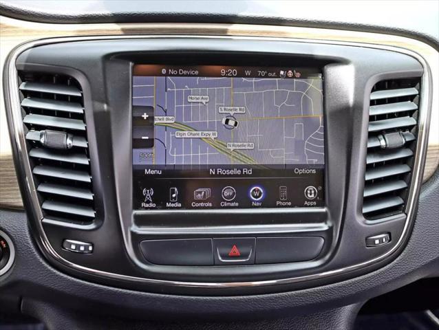 used 2015 Chrysler 200 car, priced at $12,995