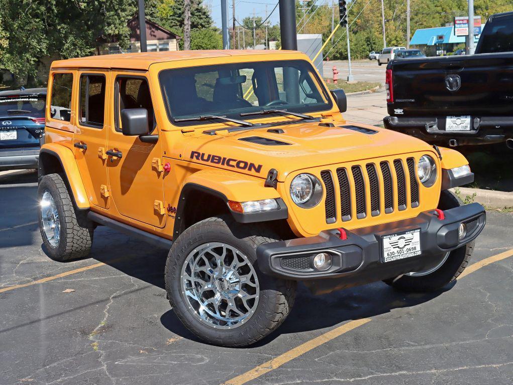 used 2021 Jeep Wrangler Unlimited car, priced at $34,995