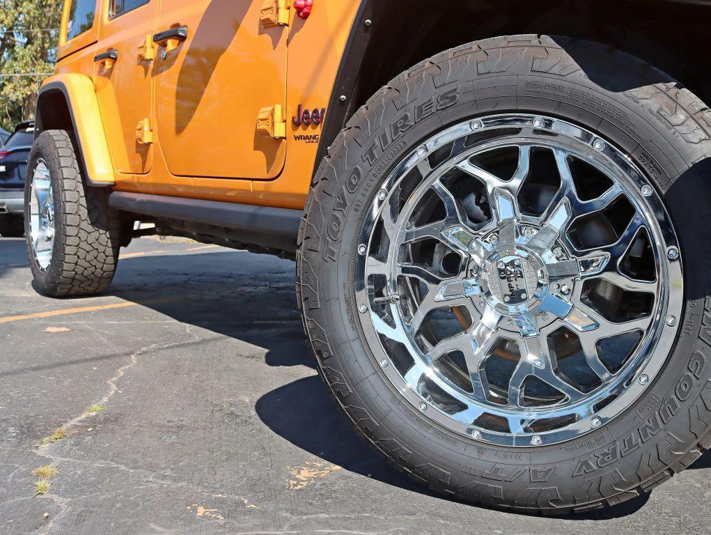 used 2021 Jeep Wrangler Unlimited car, priced at $34,995