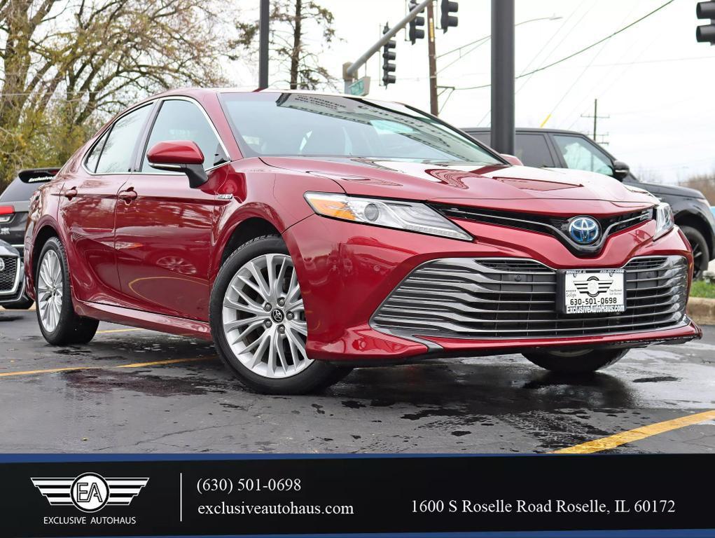 used 2018 Toyota Camry Hybrid car, priced at $19,995