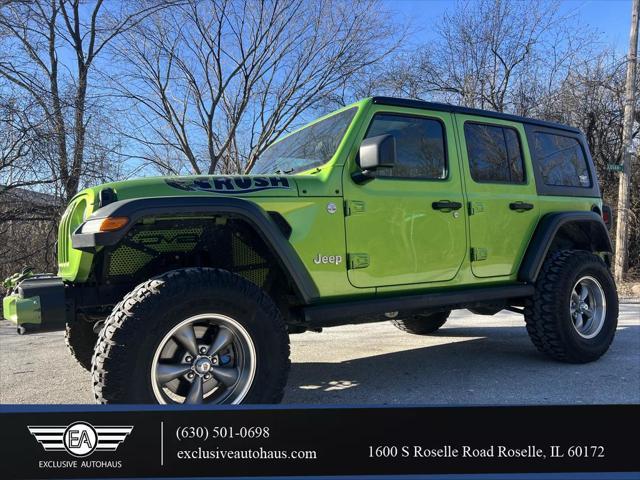 used 2018 Jeep Wrangler Unlimited car, priced at $21,390