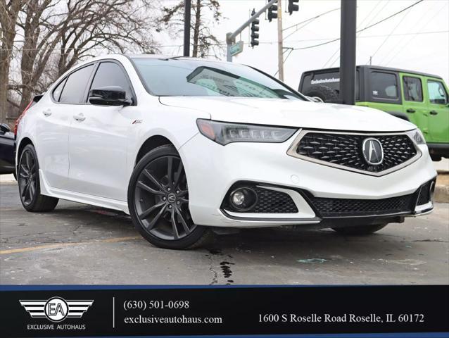 used 2020 Acura TLX car, priced at $19,995