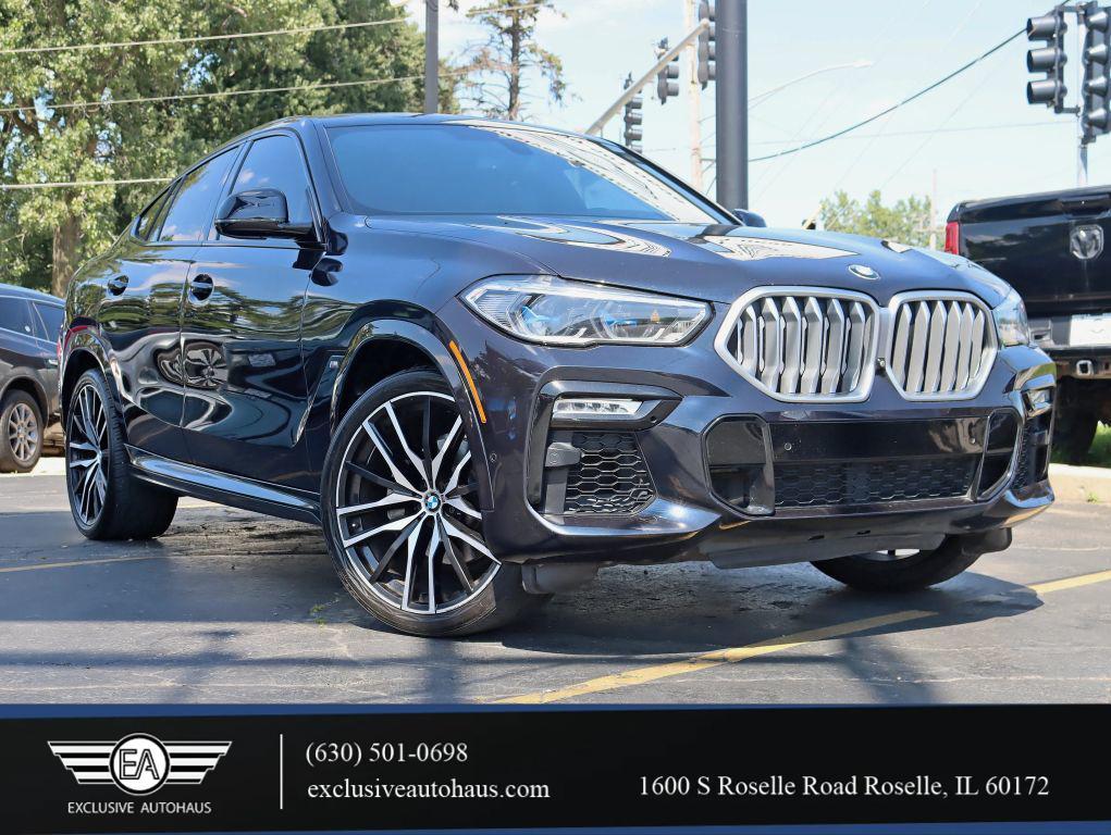 used 2020 BMW X6 car, priced at $37,995