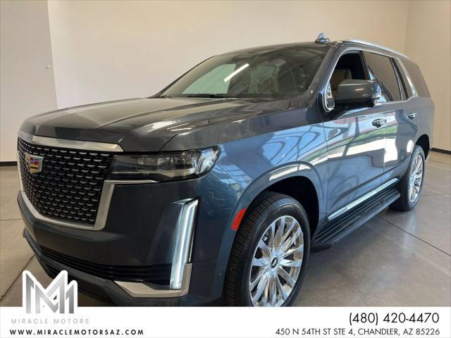 used 2021 Cadillac Escalade car, priced at $53,491