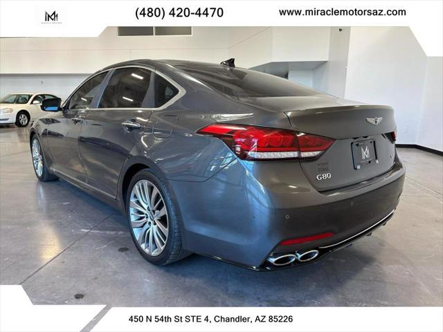 used 2019 Genesis G80 car, priced at $28,294