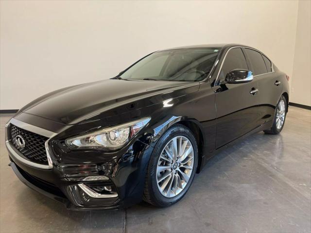 used 2018 INFINITI Q50 car, priced at $17,381