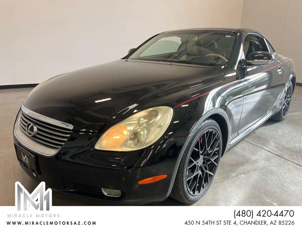 used 2002 Lexus SC 430 car, priced at $6,993