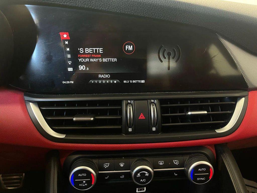 used 2018 Alfa Romeo Giulia car, priced at $17,491