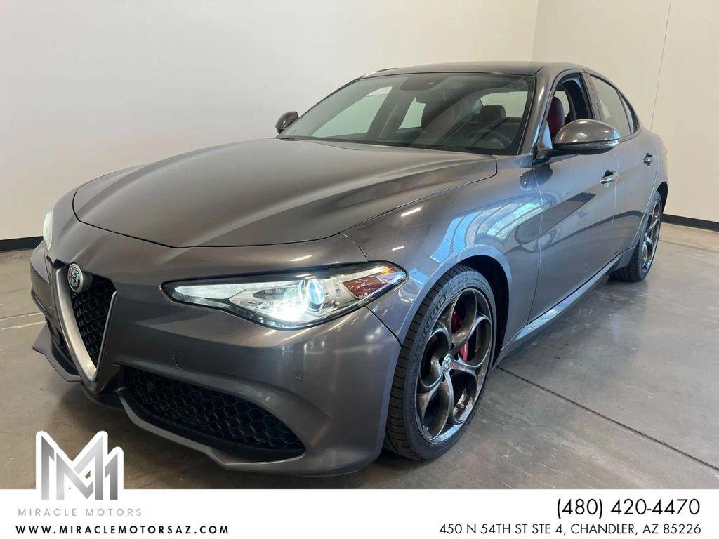 used 2018 Alfa Romeo Giulia car, priced at $17,491