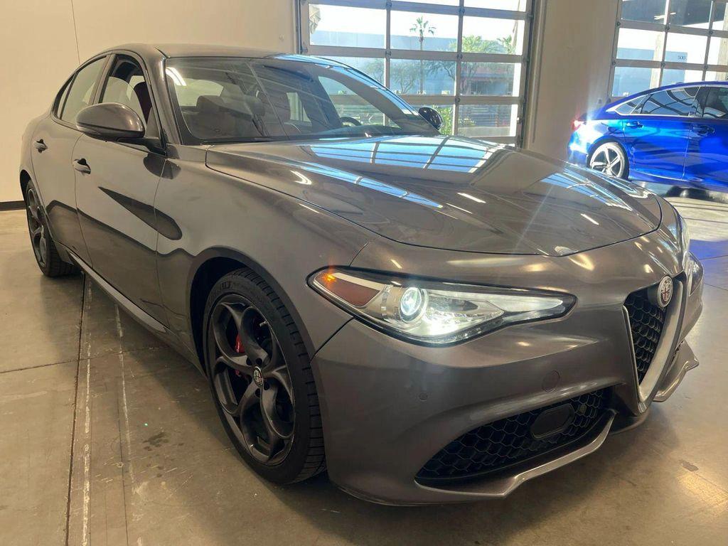 used 2018 Alfa Romeo Giulia car, priced at $17,491
