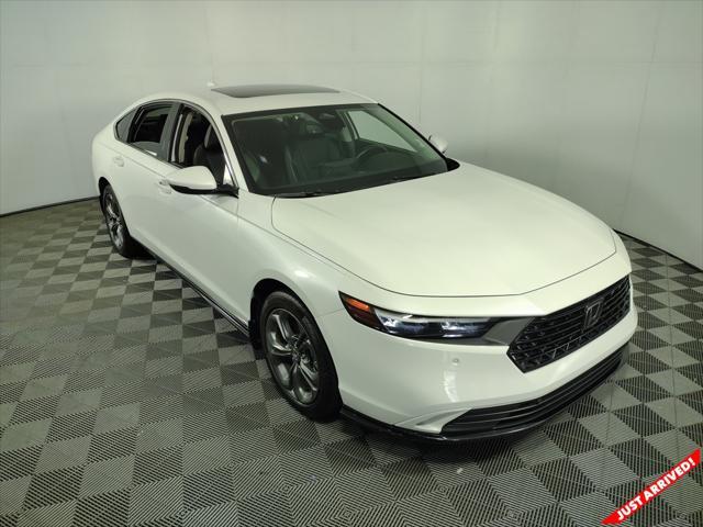 used 2023 Honda Accord Hybrid car, priced at $27,648