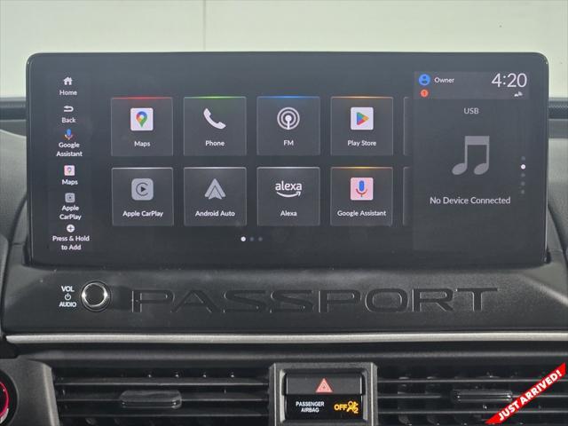 used 2026 Honda Passport car, priced at $44,500