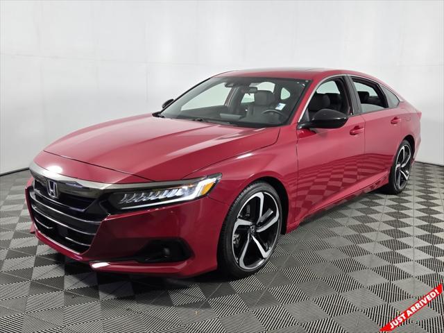 used 2021 Honda Accord car, priced at $24,292