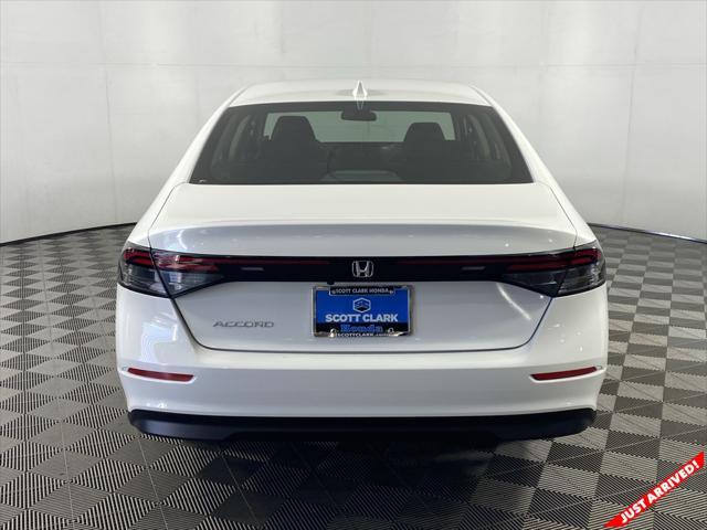 used 2024 Honda Accord car, priced at $27,983