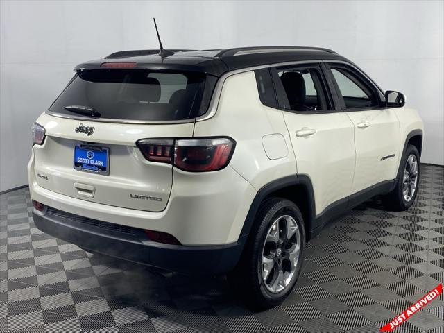 used 2018 Jeep Compass car, priced at $17,264