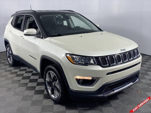 used 2018 Jeep Compass car, priced at $17,264