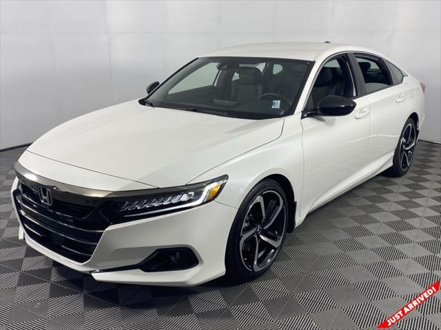 used 2021 Honda Accord car, priced at $27,500