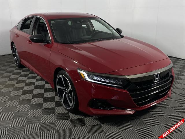 used 2021 Honda Accord car, priced at $24,091