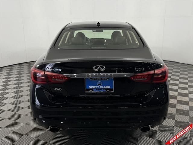 used 2022 INFINITI Q50 car, priced at $28,647