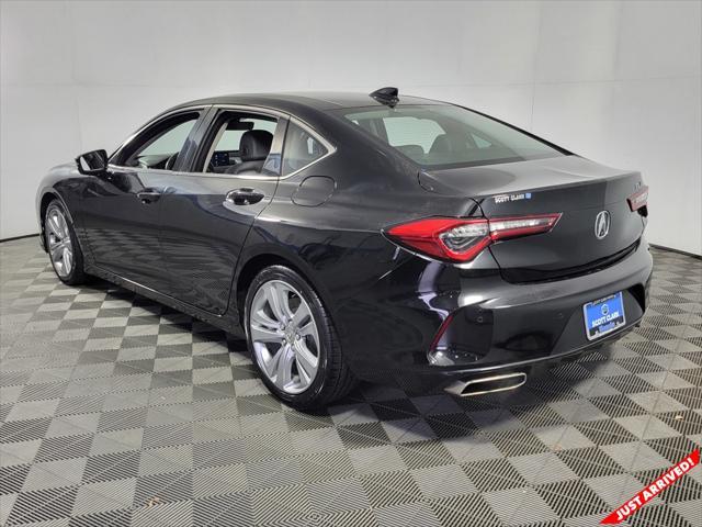 used 2021 Acura TLX car, priced at $27,600